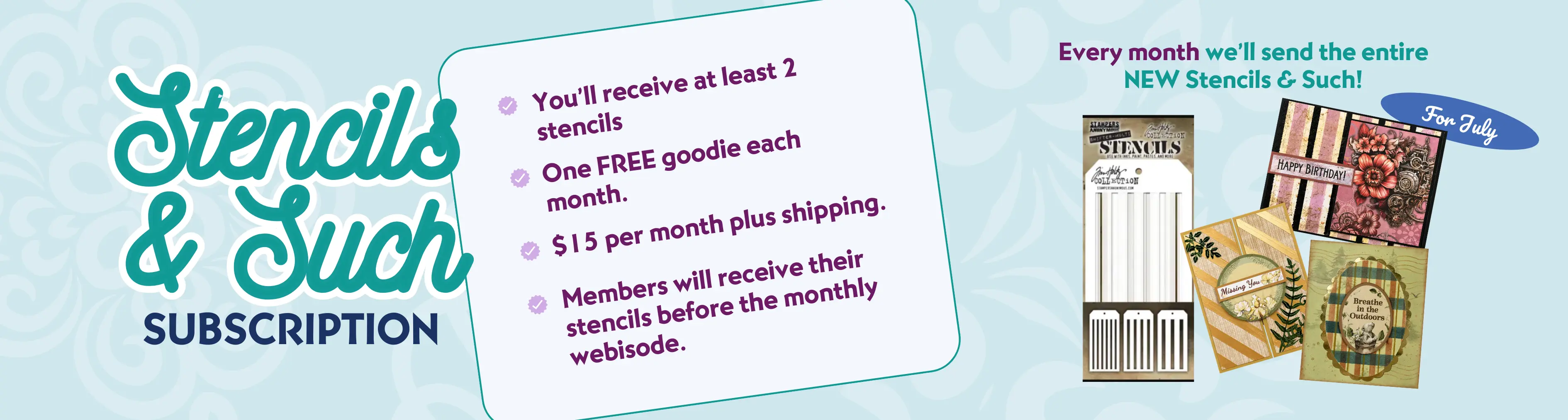 Stencils & Such Subscription